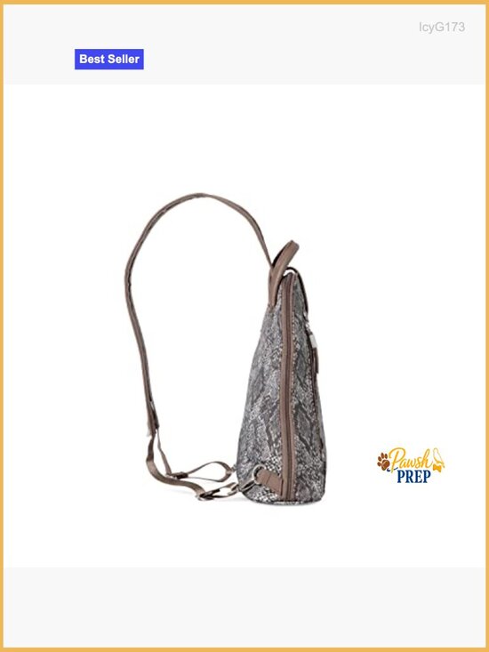 Lightweight Water-Resistant Convertible Backpack with RFID Wristlet